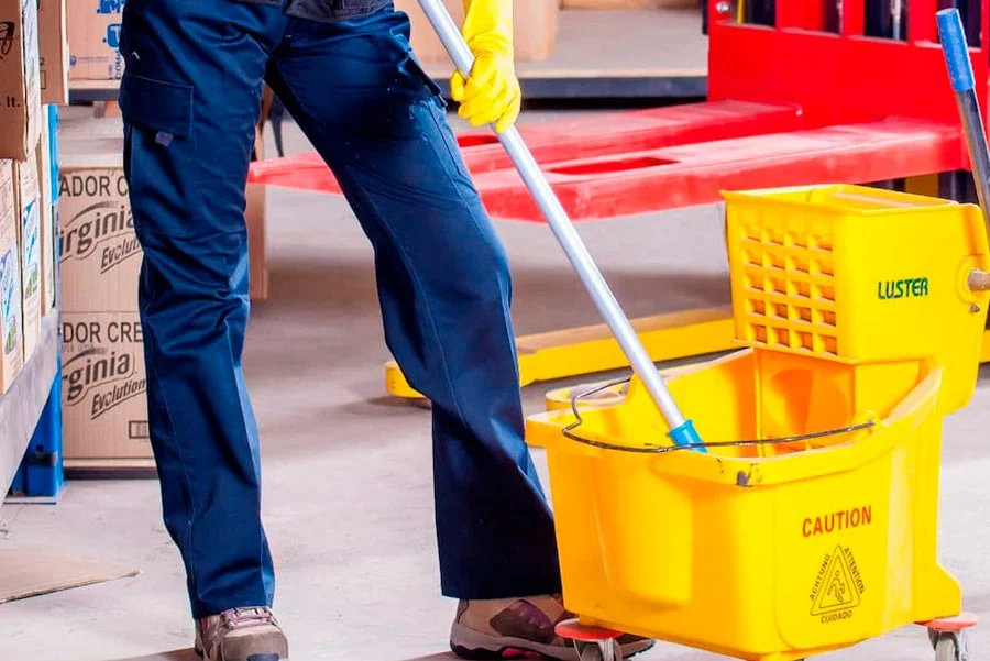 Código de colores para limpieza industrial