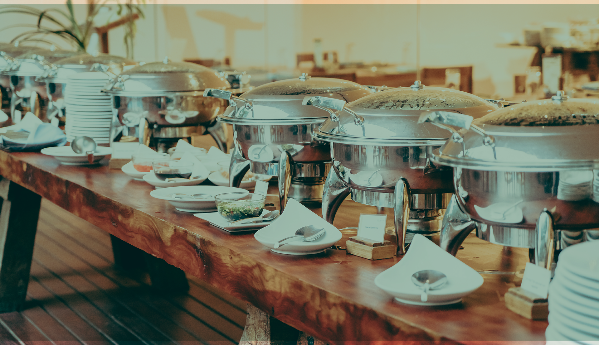 Equipo de catering