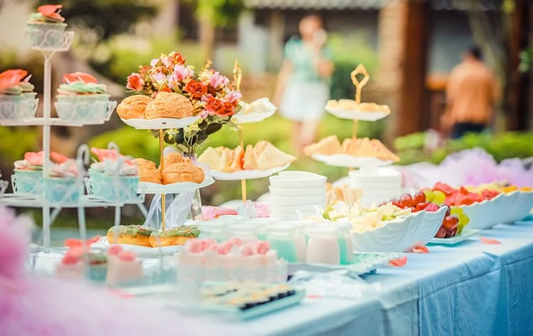 Equipo de catering